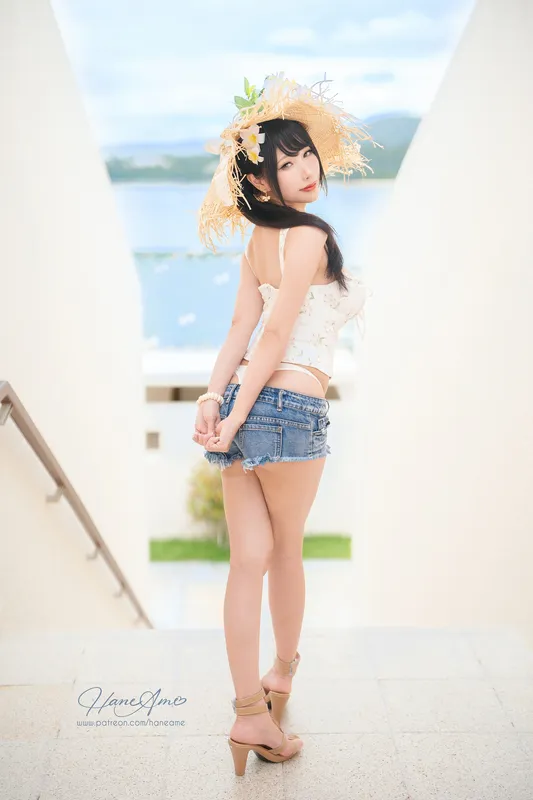 盛夏記憶中的田園少女 - 雨波_haneame